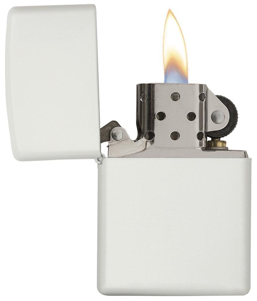 Žiebtuvėlis Zippo Classic White Matte 214, balta - Senukai.lt