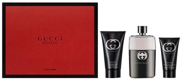 Gucci Guilty 90ml EDT + 75ml After Shave Balm + 50ml Shower Gel
