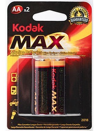 Kodak LR06-2BB AA Max Batteries 2x