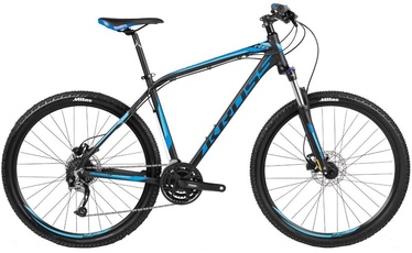 Dviratis Kross Hexagon R6 L 27.5 Black Blue 17 R17EX27210887