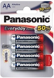 Panasonic LR6 Alkaline Battery AA x 4