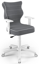 Bērnu krēsls Duo JS33, balta/tumši pelēka, 37.5 cm x 100 cm