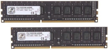 Оперативная память (RAM) G.SKILL F3-1333C9D-8GNS, DDR3, 8 GB, 1333 MHz