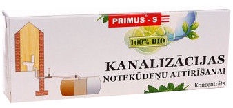 Cauruļu tīrīšanas līdzeklis Primus