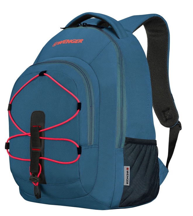 Рюкзак для ноутбука Wenger Mars 16" Laptop Backpack Teal Red, синий/красный, 15.6-16″