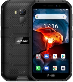 Mobiiltelefon UleFone Armor X7 Pro, must, 4GB/32GB