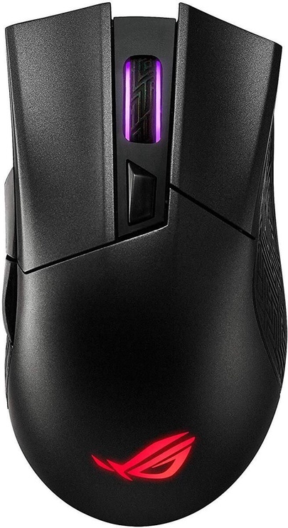 Žaidimų pelė Asus ROG Gladius II, juoda