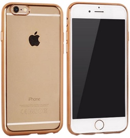 Telone Silicone Back Case For Lenovo K6 Note Transparent/Gold