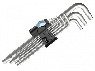 Wera Stainless Steel Ballpoint Hex Key 9pcs
