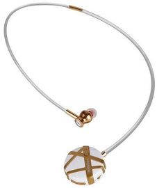 Fineblue FL-C7 Bluetooth Hands Free White/Gold