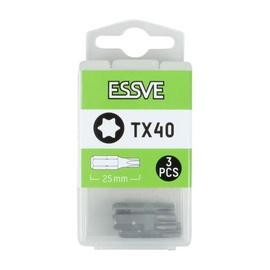 Набор битов для отверток Essve, TX40, 25 мм, 3 шт.