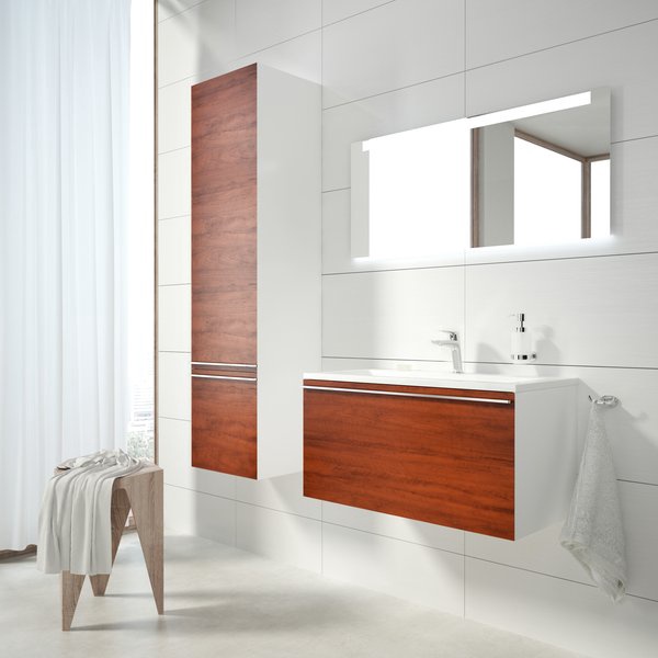 Vannas istabas izlietne Ravak Clear 1000, kompozītmateriāls, 1000 mm x 380 mm x 120 mm