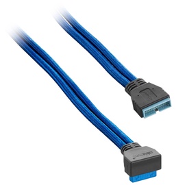 CableMod ModFlex Internal USB 3.0 90° Extension Cable 50cm Blue