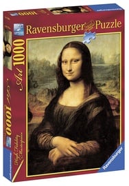 Puzle Ravensburger Da Vinci Mona Lisa, 1000 gab.