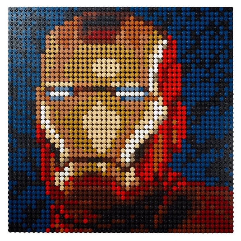 Konstruktor Constructor LEGO Art Marvel Studiose Raudmees 31199