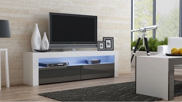 TV staliukas Pro Meble Milano 157 White/Grey, 1575x350x500 mm