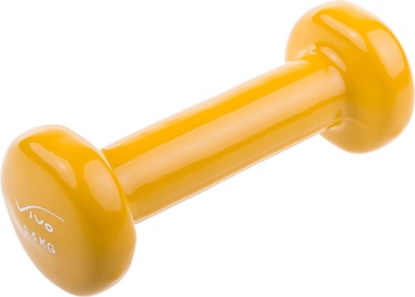 Vivo Vinyl Dumbell 0.5kg Yellow