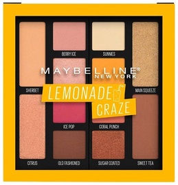 Acu ēnas Maybelline Lemonade Craze Palette 01, 12 g