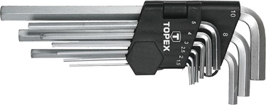 Ключ шестигранник Topex 35D956 HEX Key Set 9pcs
