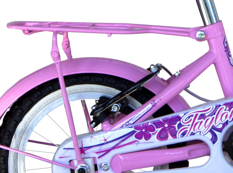 Laste jalgratas, linna- Coppi, roosa, 7", 12"