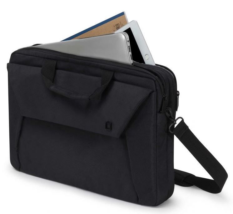 Nešiojamų kompiuterių krepšys Dicota Plus Edge, juoda, 14"