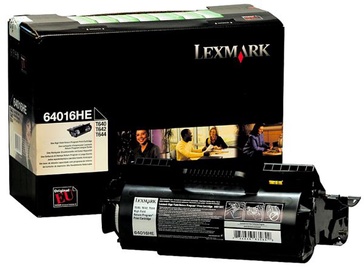 Tonera kasete Lexmark 64016HE, melna