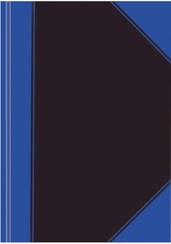Herlitz Notepad C.V. A7/100 Pages Blue/Black