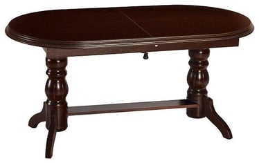 Valgomojo stalas Signal Meble Classic Daniel, rudas, 1200x700x620mm