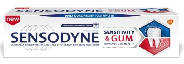 Dantų pasta Sensodyne Sensitivity & Gum, 75 ml