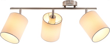 Nino Rondo Spotlight Ceiling Lamp 3x40W E14 Nickel