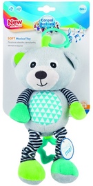 Canpol Babies Soft Musical Toy Bear Grey 68/053