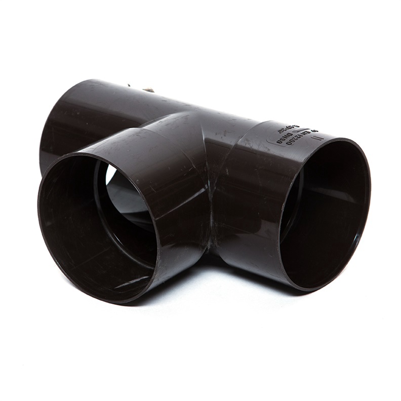 Vihmaveetoru kolmik Scala, 87 °, Ø 8 cm, polüvinüülkloriid (pvc), pruun