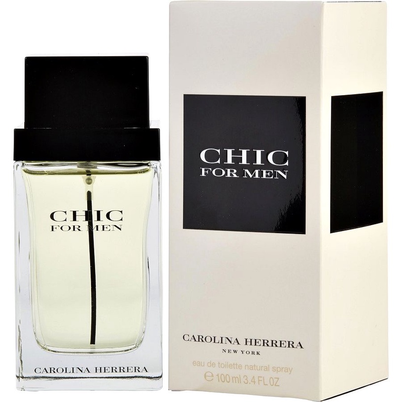 Tualettvesi Carolina Herrera Chic Men, 100 ml