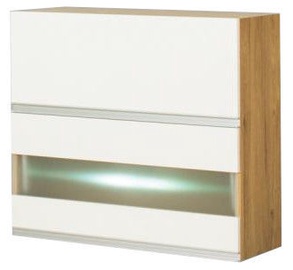 Верхний кухонный шкаф Bodzio Monia, белый, 80 см x 31 см x 72 см