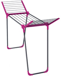 Leifheit Pegasus 120 Solid Compact Gray/Fuchsia