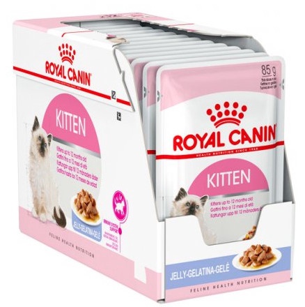 Šlapias kačių maistas Royal Canin Kitten FHN, vištiena, 0.085 kg, 12 vnt.