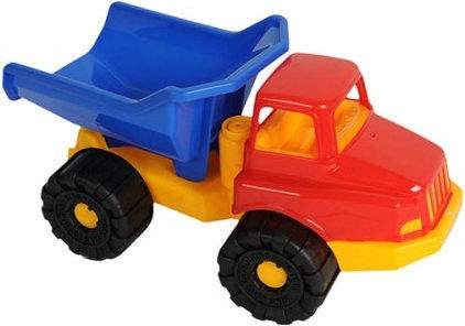 Žaislinis automobilis 496873, mėlyna/raudona/geltona