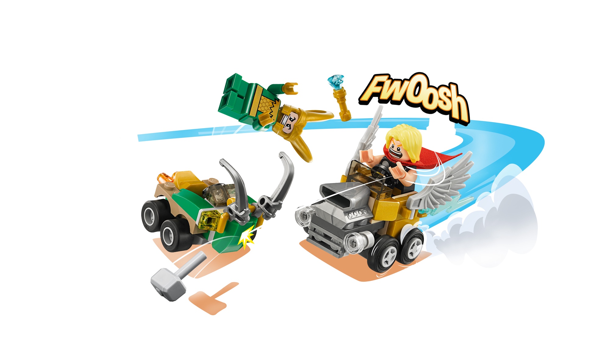 LEGO Super Heroes Mighty Micros Thor vs. Loki 76091 76091 79 1a.lt