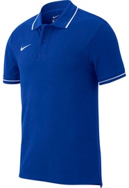 Nike Men's T-Shirt Polo Team Club 19 SS AJ1502 463 Blue L