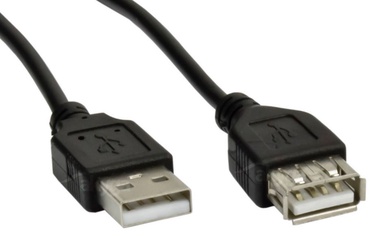 Akyga Cable USB / USB 1.8 m Black
