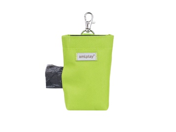 Чехол для сумки для собачьих экскрементов Amiplay Samba, зеленый