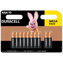 Elements Duracell DURB066, AAA, 1.5 V, 10 gab.