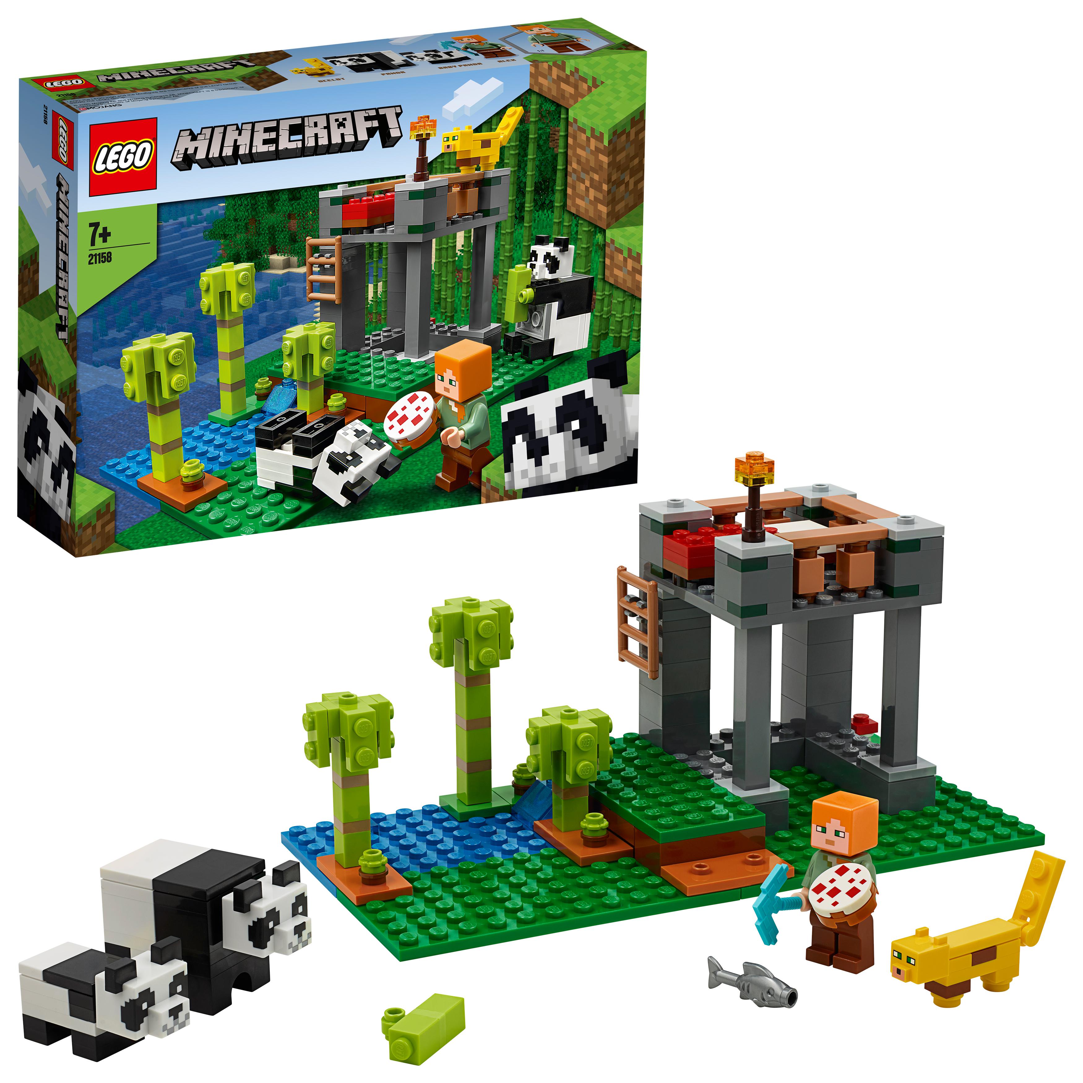 the panda nursery lego