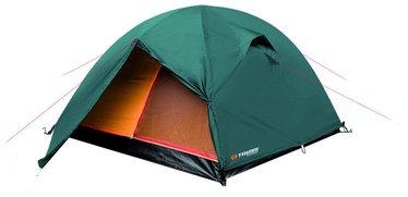 Četrvietīga telts Trimm Oregon, zaļa/oranža
