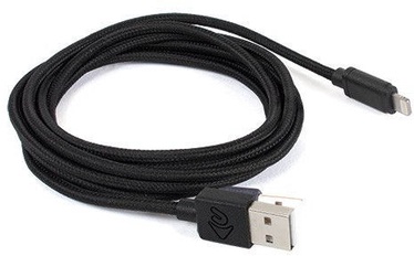 OWC Cable Prem. Braided USB to Lightning 2m Black