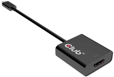 Адаптер Club 3D USB3.1 Type-C To HDMI USB Type-C, HDMI, 0.17 м, черный