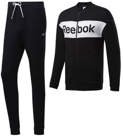 Спортивный костюм, мужские Reebok, черный, S