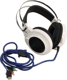 Ausinės Defender Icefall G-510D Gaming Headset White/Blue