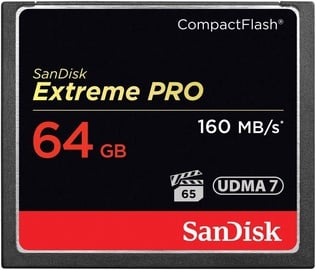 Atmiņas karte SanDisk 64GB Extreme Pro CF 1066x