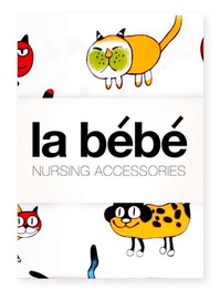 La Bebe Nursing Cotton Bedding Set Cat 3pcs 70566